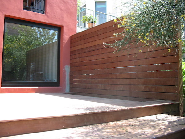 Terrasse en bois exotiques