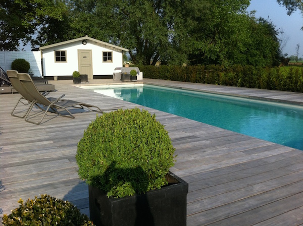 Terrasse en bois exotiques