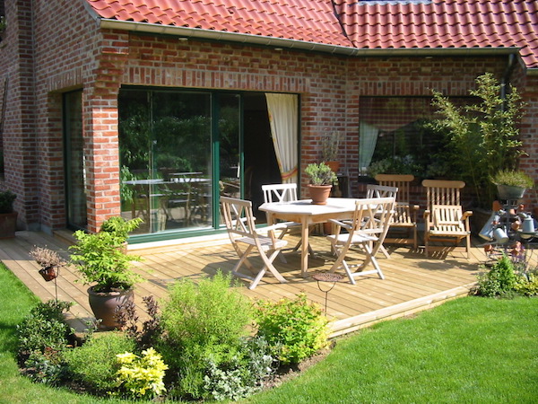 Terrasse en pin