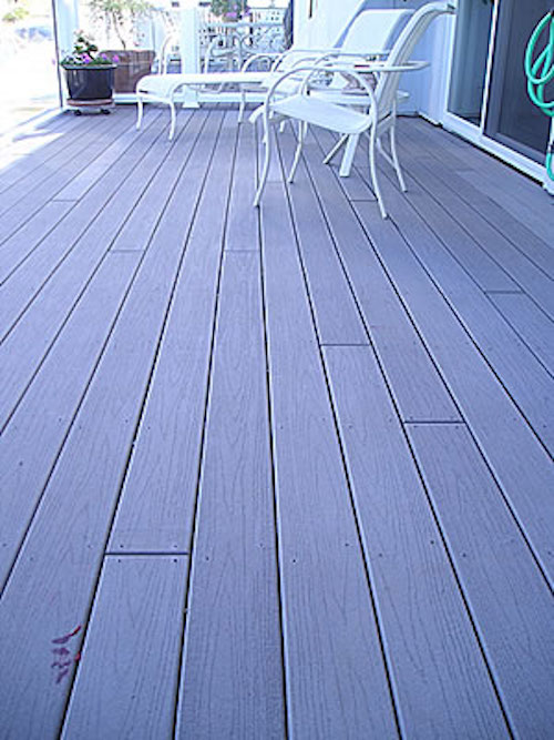 Terrasse en bois composite