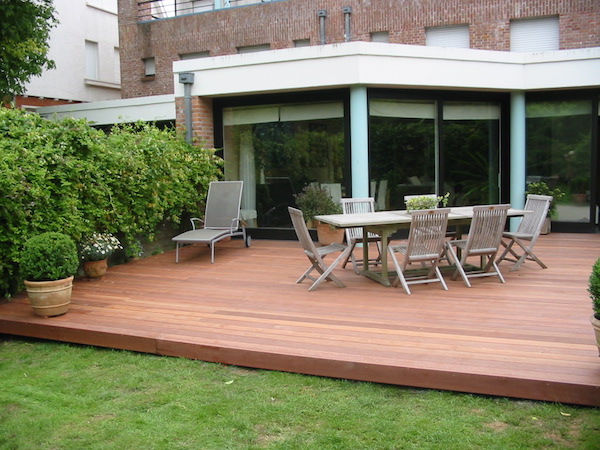 Terrasse en bois exotique - Leman