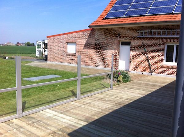 Terrasse en pin