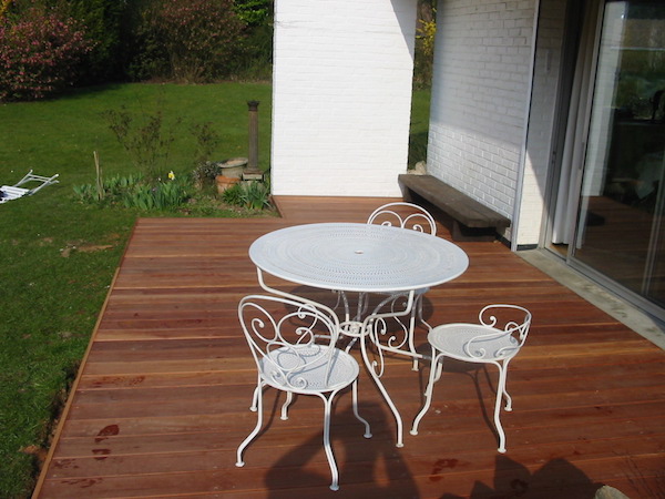 Terrasse en bois exotiques