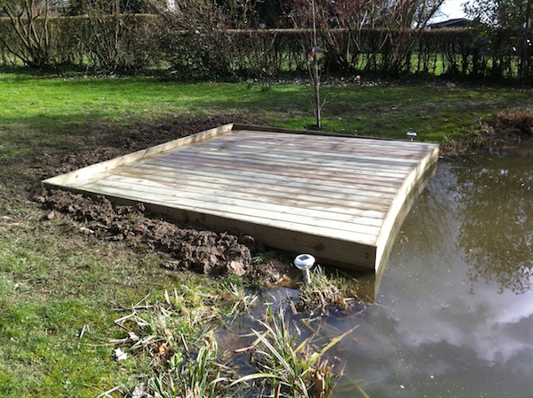 Terrasse en pin