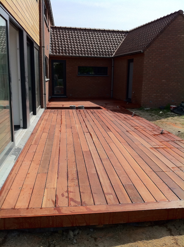 Terrasse en bois exotiques