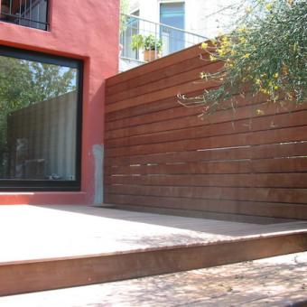 Terrasse en bois exotiques