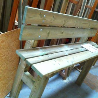 banc en bois