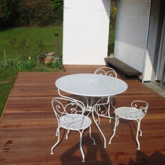 Terrasse en bois exotiques