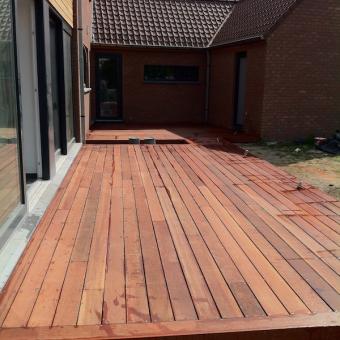 Terrasse en bois exotiques