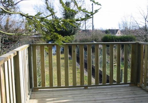 Terrasse supendue