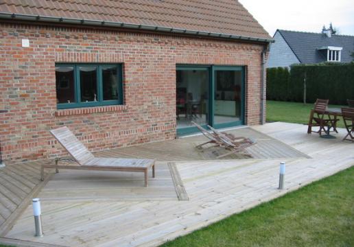 Terrasse en pin