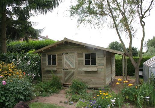 Abris de Jardin LEMAN dans potager - Sainghin en Weppes