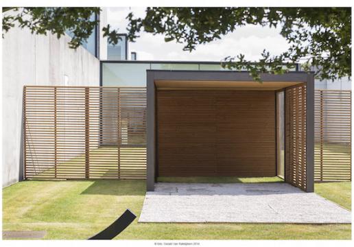 Carport MODU Collstrop bois thermochauffé près de LILLE 