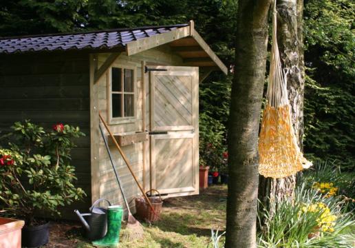 chalet en bois 2 pentes à Array 