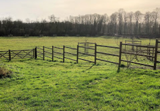 Clôture pré pour animaux