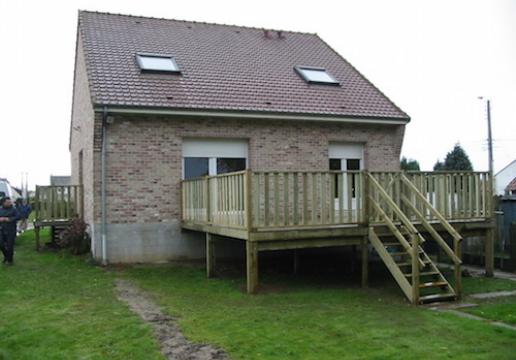 Terrasse supendue