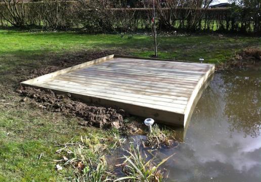 Terrasse en pin