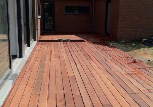 Terrasse en bois exotiques