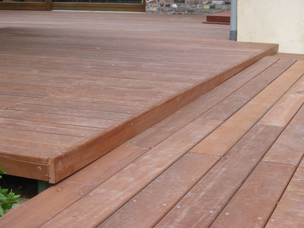 Terrasse en bois exotiques